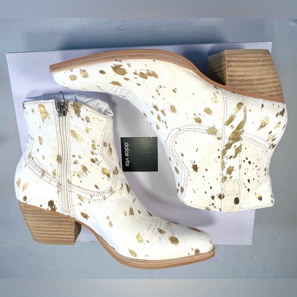 Dolce Vita | Silma Bootie Printed Cow Hair 🚨FIRM PRICE!🚨 - Picture 10 of 14